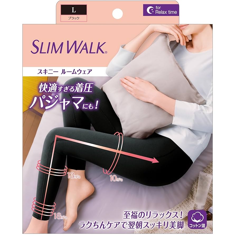 Amazon.co.jp: スリムウォーク 着圧レギンス スキニー ルーム